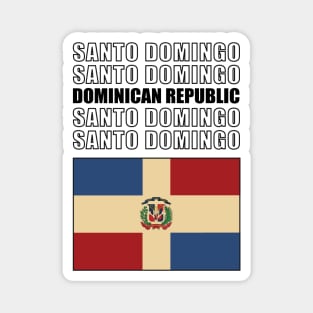 Flag of Dominican Republic Magnet