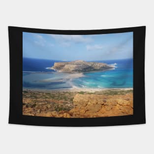 Balos Beach Crete Tapestry