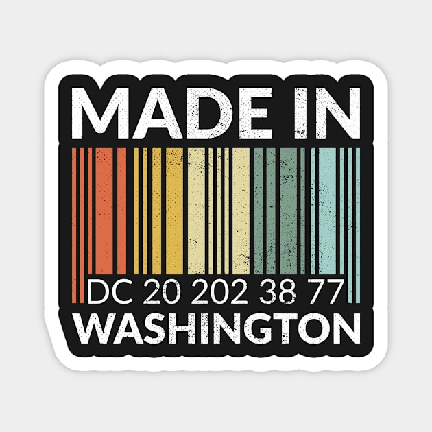 Made in Washington Magnet by zeno27