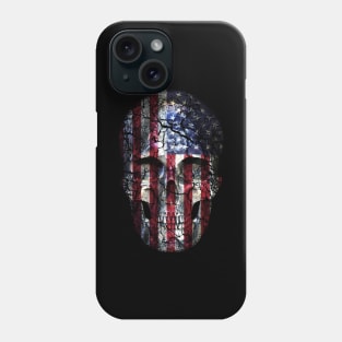 Skull American Flag Phone Case