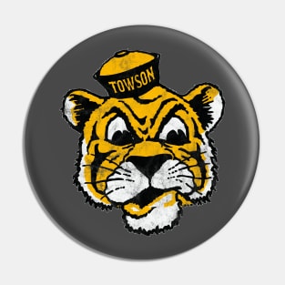 Support the Towson Tigers with this retro design! Pin