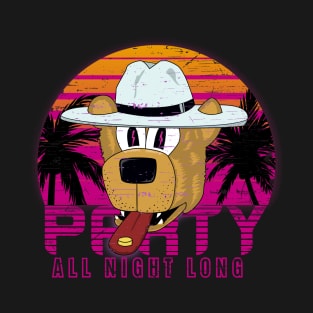 Partybear all night long mdma T-Shirt