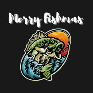 Wishing You Reel Nice Fishmas T-Shirt