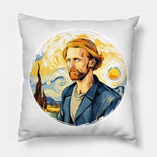 Van Gogh Portrait Pillow