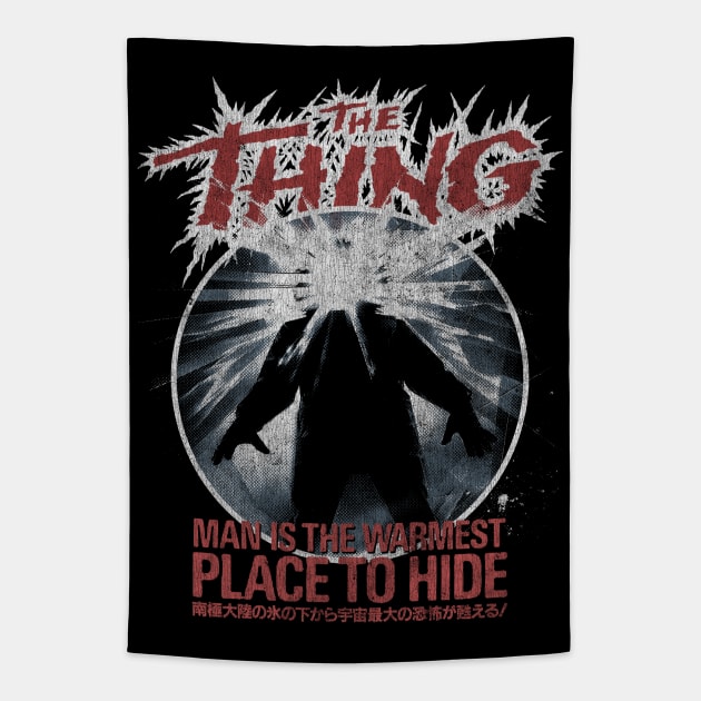 The Thing, John Carpenter, Horror, Sci Fi Tapestry by StayTruePonyboy