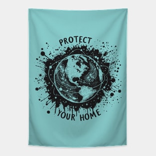 Protect Your Home - Planet Earth Tapestry