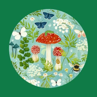 In my garden (soft blue) T-Shirt