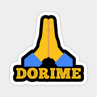 DORIME Prayer Emoji Magnet