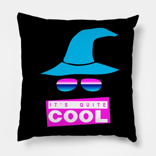 It's Quite Cool Pillow by Miss Harm