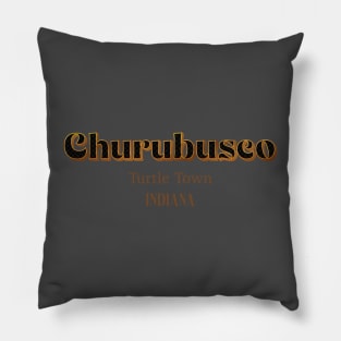Churubusco Turtle Town Pillow