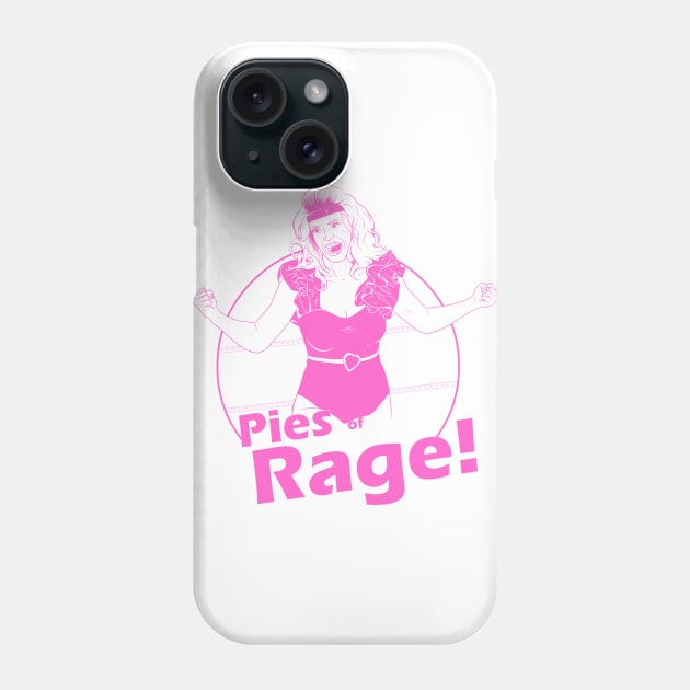 Pies of Rage! Phone Case by DrMadness