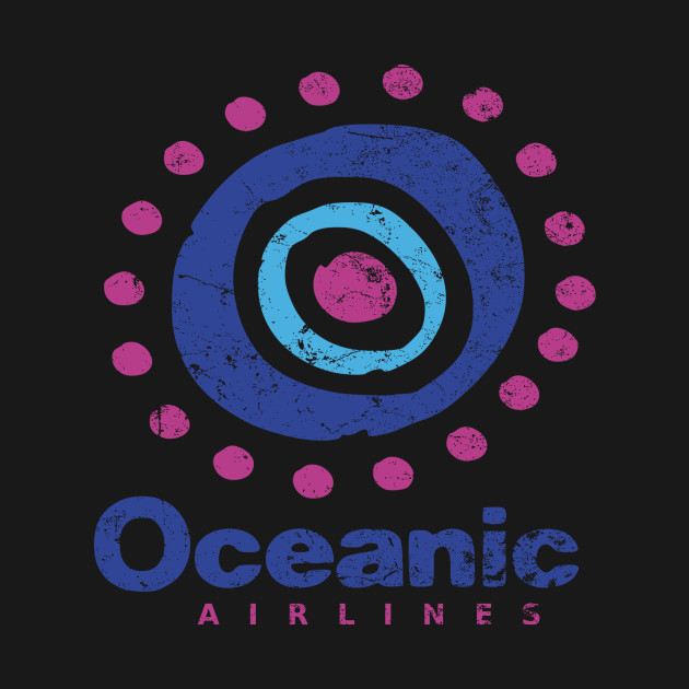 Disover Oceanic Airlines - Lost - T-Shirt