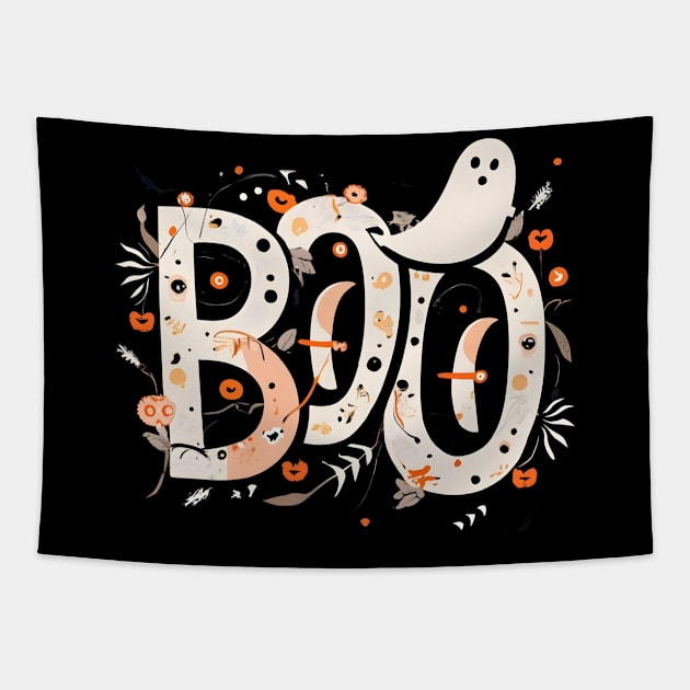 Boo Tapestry by NomiCrafts