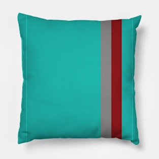 Mercedes Racing Stripes - 2022 Season Pillow