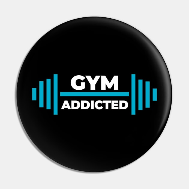 Gym addicted-best motivational t-shirt for workout Pin by Sezoman