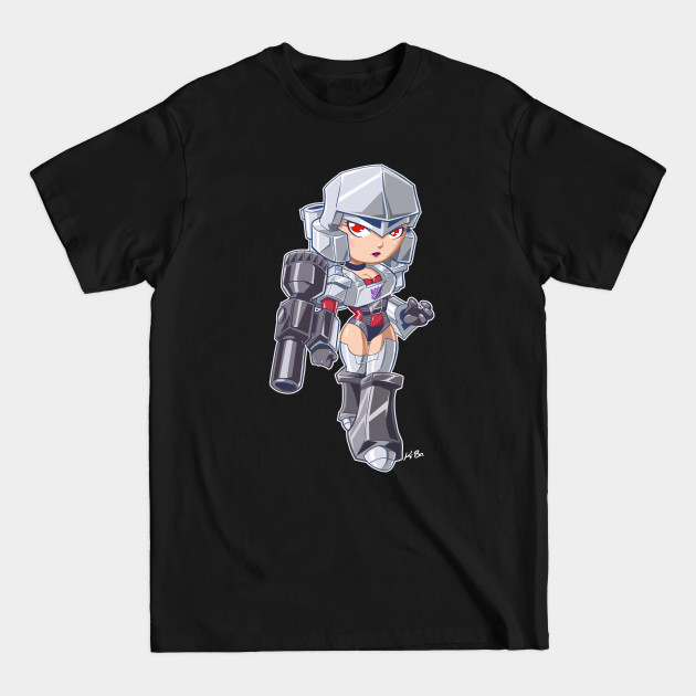 Discover Transformer Gals: Mega-Chan - Cartoon - T-Shirt