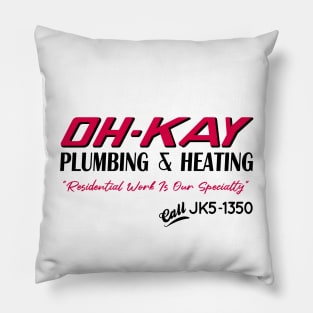 Oh-Kay Plumbing & Heating Pillow