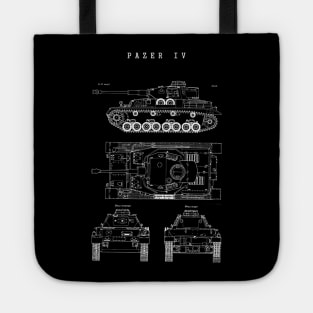 Panzer IV | German World War 2 Vehicle Blueprint Tote