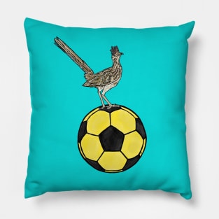 Roadrunner with Soccer Ball Pillow