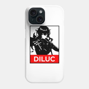 Diluc Genshin Impact Phone Case