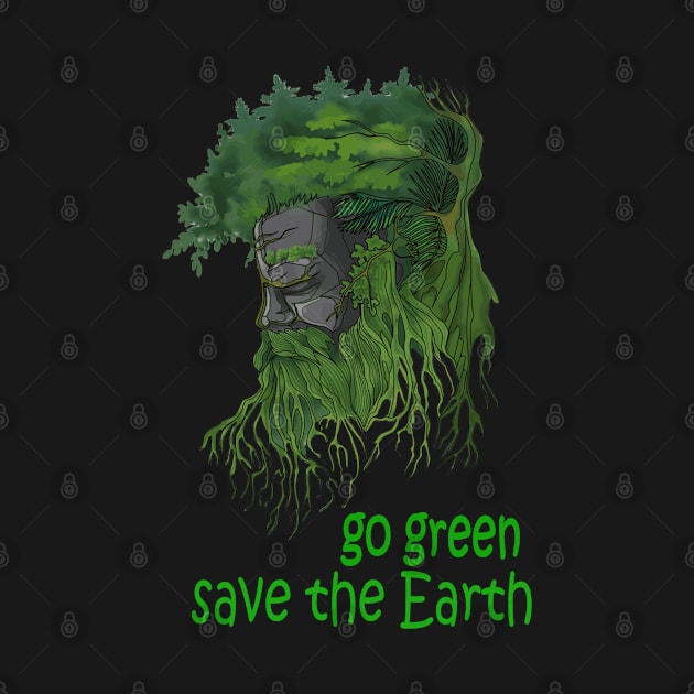 Go green,save the Earth by paintSkiller