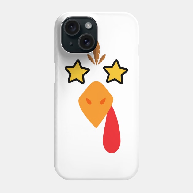 Turkey Face thanksgiving fall season cute matching friend costume inspiration Phone Case by greatnessprint