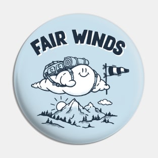 FAIR WINDS Pin