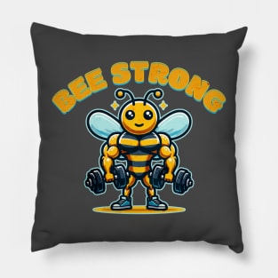 Bee Strong Pillow