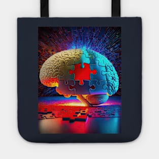 Puzzle brain Tote