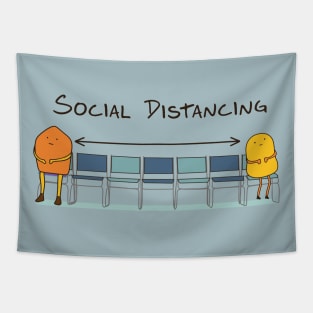 Social distancing Tapestry