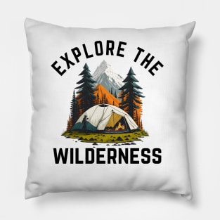 Explore the Wilderness Pillow