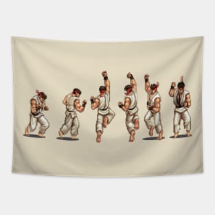 Street Fighter 2 Ryu Shoryuken Tapestry