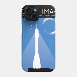 Soyuz Baikonur Cosmodrome - Kazakhstan space art Phone Case