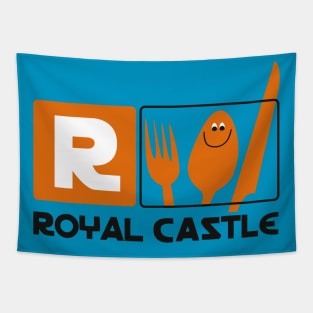 Royal Castle Hamburger Restaurant Retro Tapestry