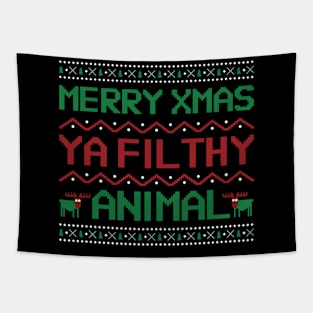 Merry xmas filthy animal, christmas 2020 gift,christmas shirt, holiday shirt, xmas gift,christmas present,Merry xmas shirt, Merry xmas, christmas 2020 shirt,christmas tee,merry christmas tee, xmas tee, merry xmas gift Tapestry