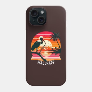 Waldrapp: The Endangered Beauty Phone Case