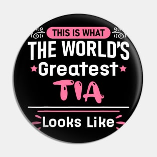 This Is What The World'S Greatest Tia Looks Like Proud Pin