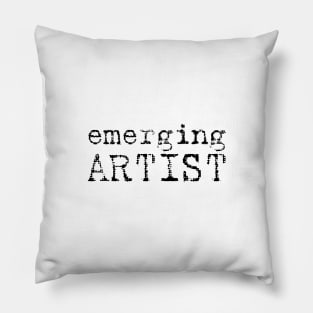 emerging artist Pillow