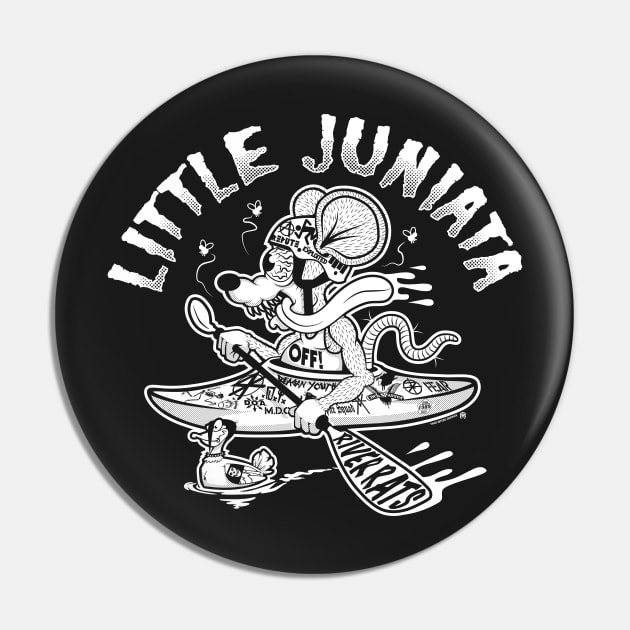 Little Juniata River Rats Pin by OutdoorMayhem