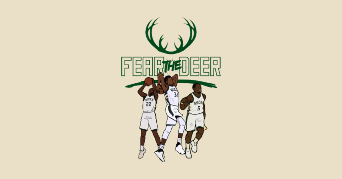 NBA Milwaukee Bucks �Fear the Deer� Giannis Antetokounmpo