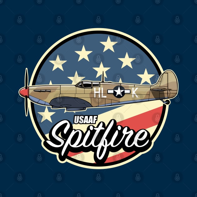 USAAF Spitfire by TCP