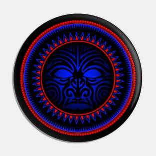 POLYNESIAN MASK 9 Pin