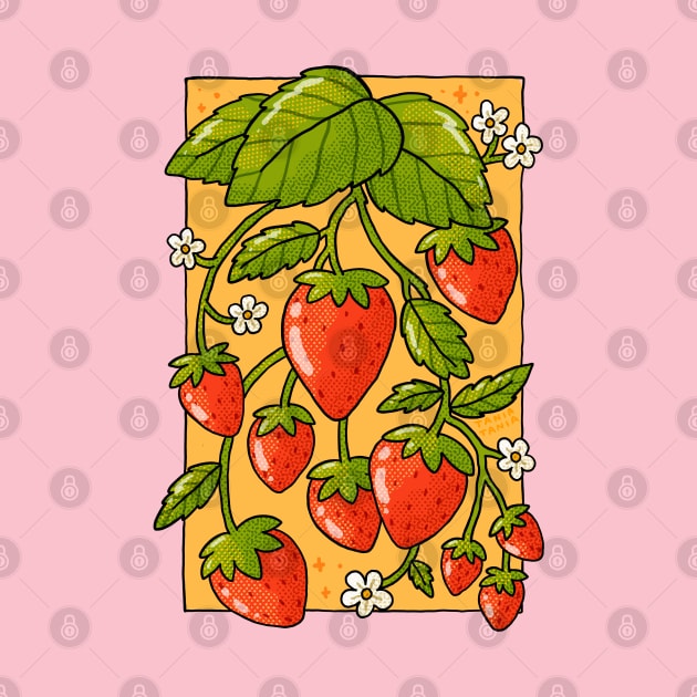 Strawberries by Tania Tania
