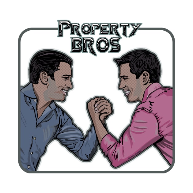 Property Bros with dots by FanboyMuseum