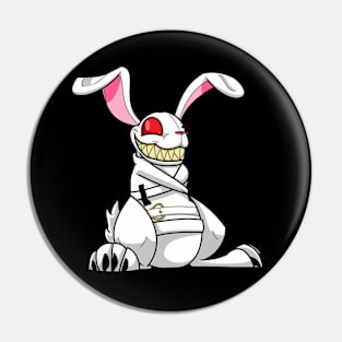 Possessed Rabbit Pin