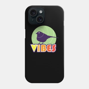 Sparrow Bird Vibes for Birdwatchers/Birdlovers - Green Phone Case