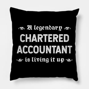 A Legendary Chartered Accountant Is Living It Up Pillow