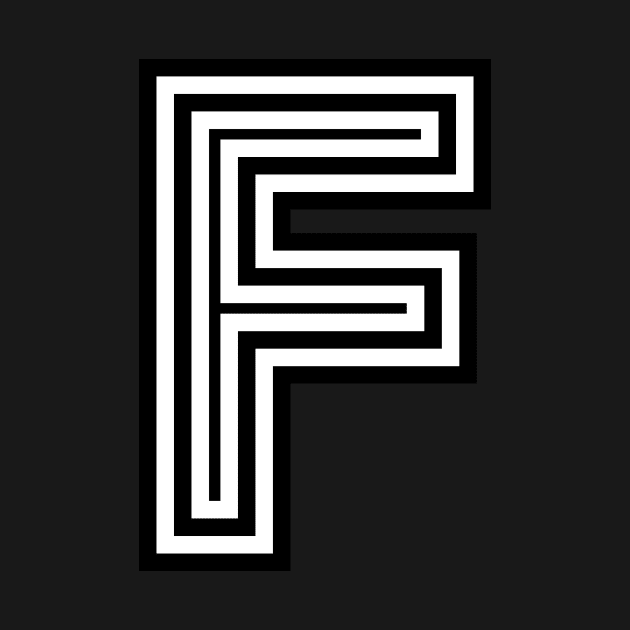 Letter F by RaymondWareNYC