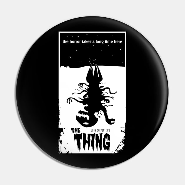 Siberian Husky Dog or... of the 1982 horror film The Thing Pin by DaveLeonardo