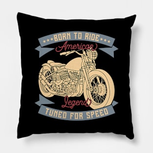 Amirecan Legend Born To Ride Pillow